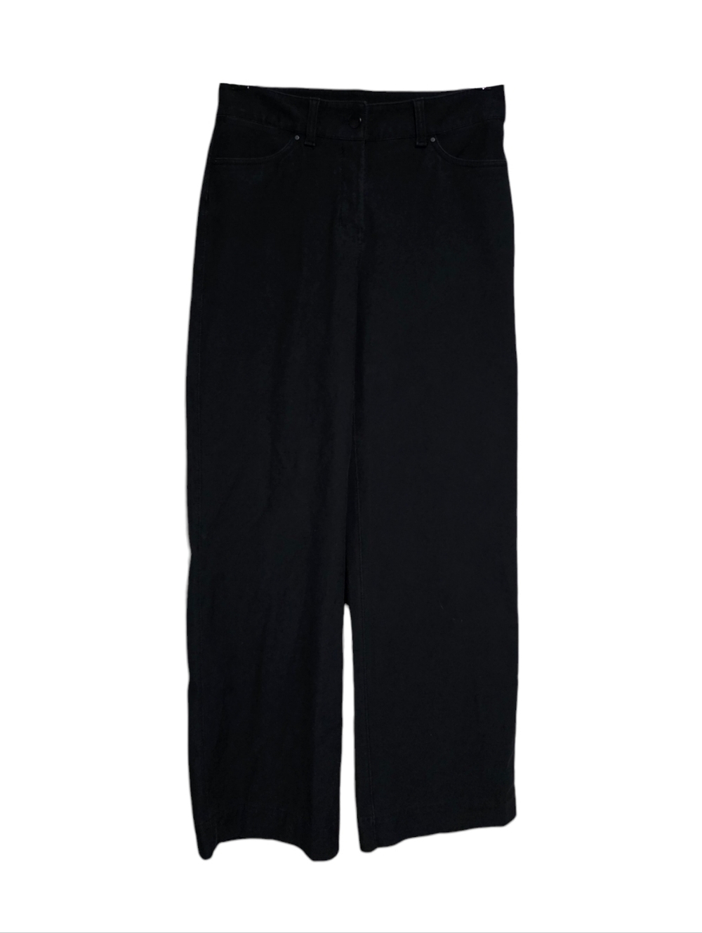 lululemon City Sleek 5 Pocket Wide-Leg High-Rise Pant Black Size 26
